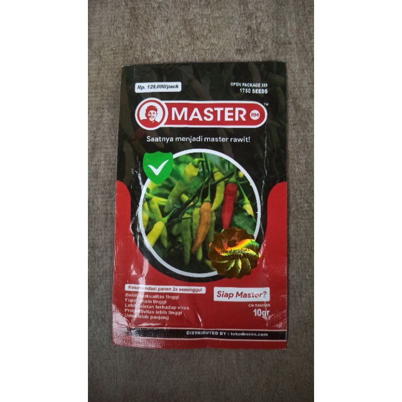 100 BIJI CABAI RAWIT MASTER RM BIBIT CABE RAWIT ORIGINAL