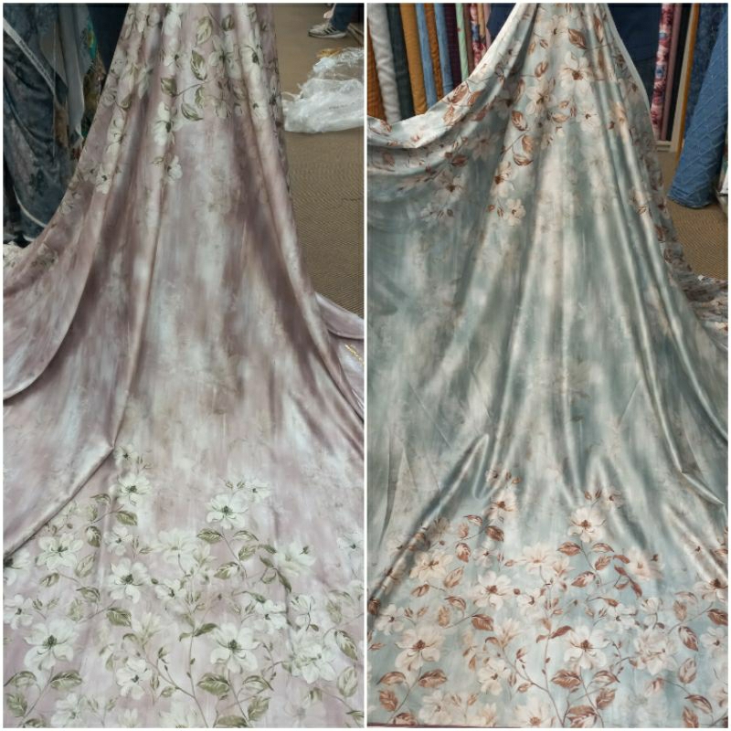 BAHAN KAIN ARMANI SILK PREMIUM/ARM SILK PRINTING MOTIF/