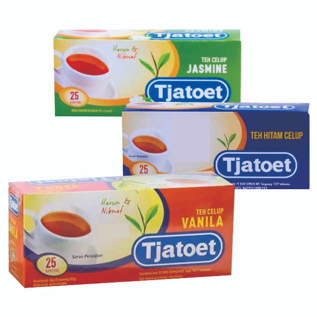 

TEH CELUP TJATOET 25 Bag ALL VARIAN [ Pcs ]