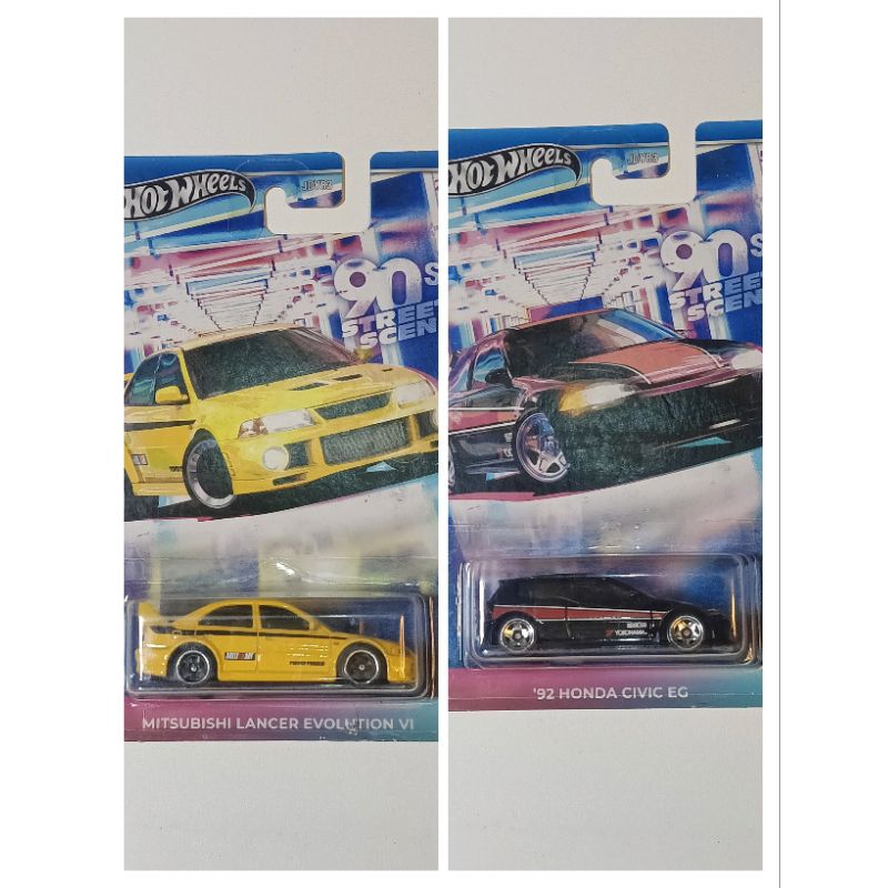 Hot Wheels 90's Lancer (NOT MINT) + Eg 90's