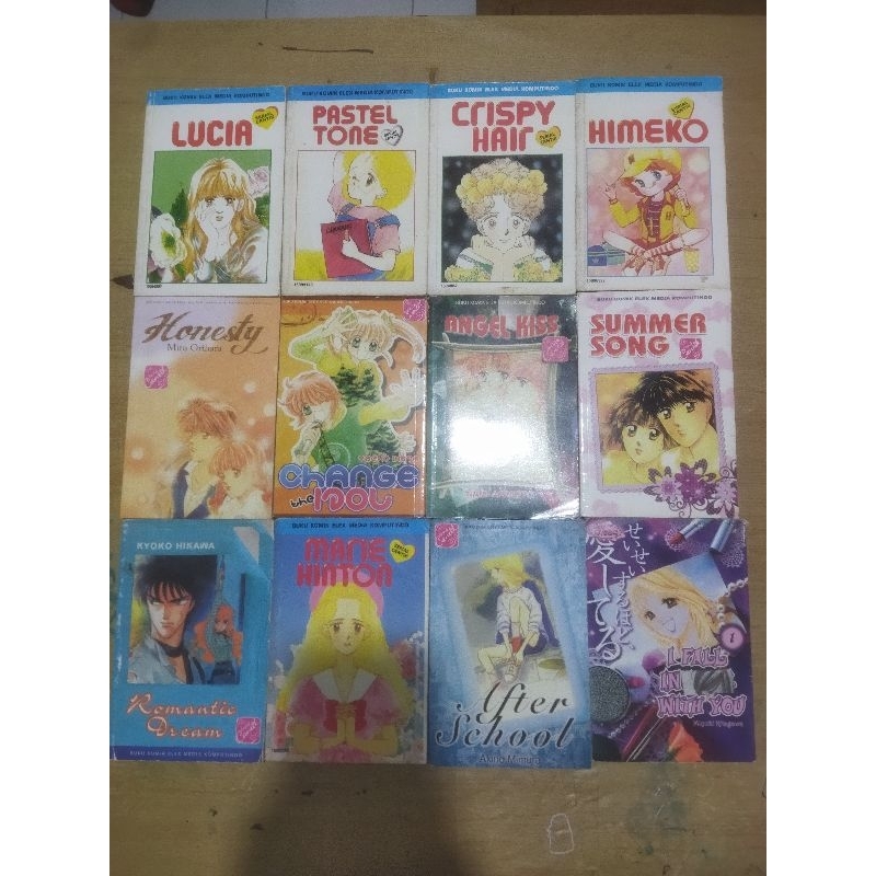 Komik bekas cewe cowo (Nakayoshi, Conan, Tokyo mew mew, Serial Cantik, Cabutan)