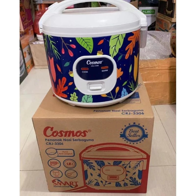 RICE COOKER COSMOS CRJ-3306 penanak nasi pemanas nasi magic com magic jar magic warmer plus
