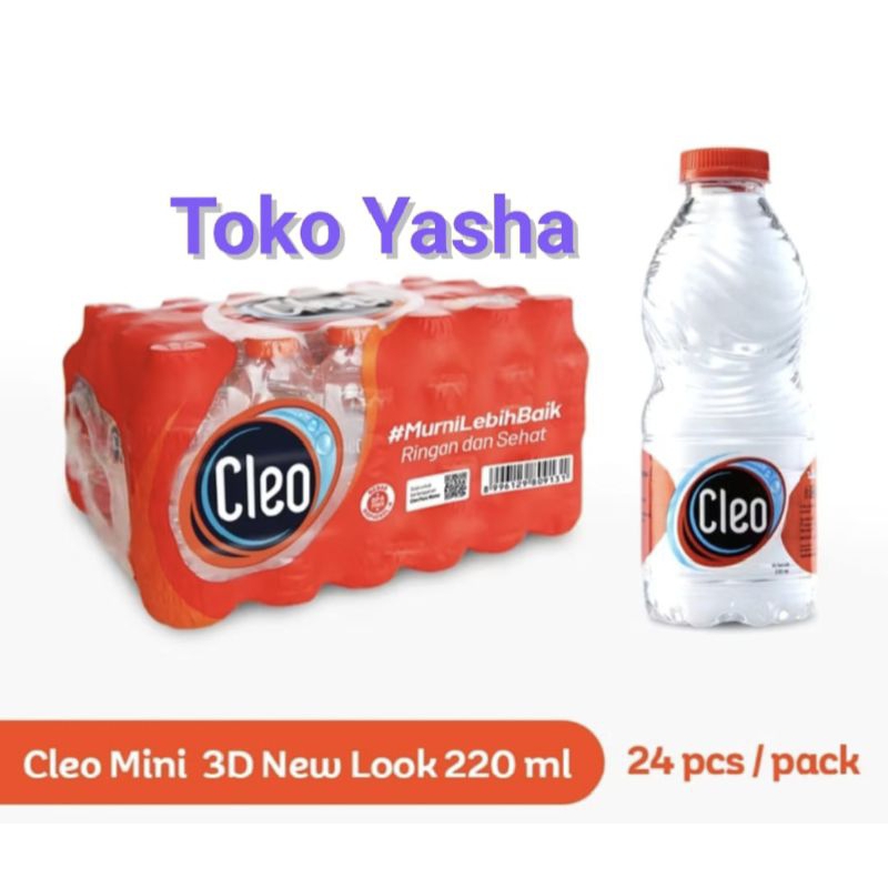 

Cleo Air Mineral Botol 220 ML x 24
