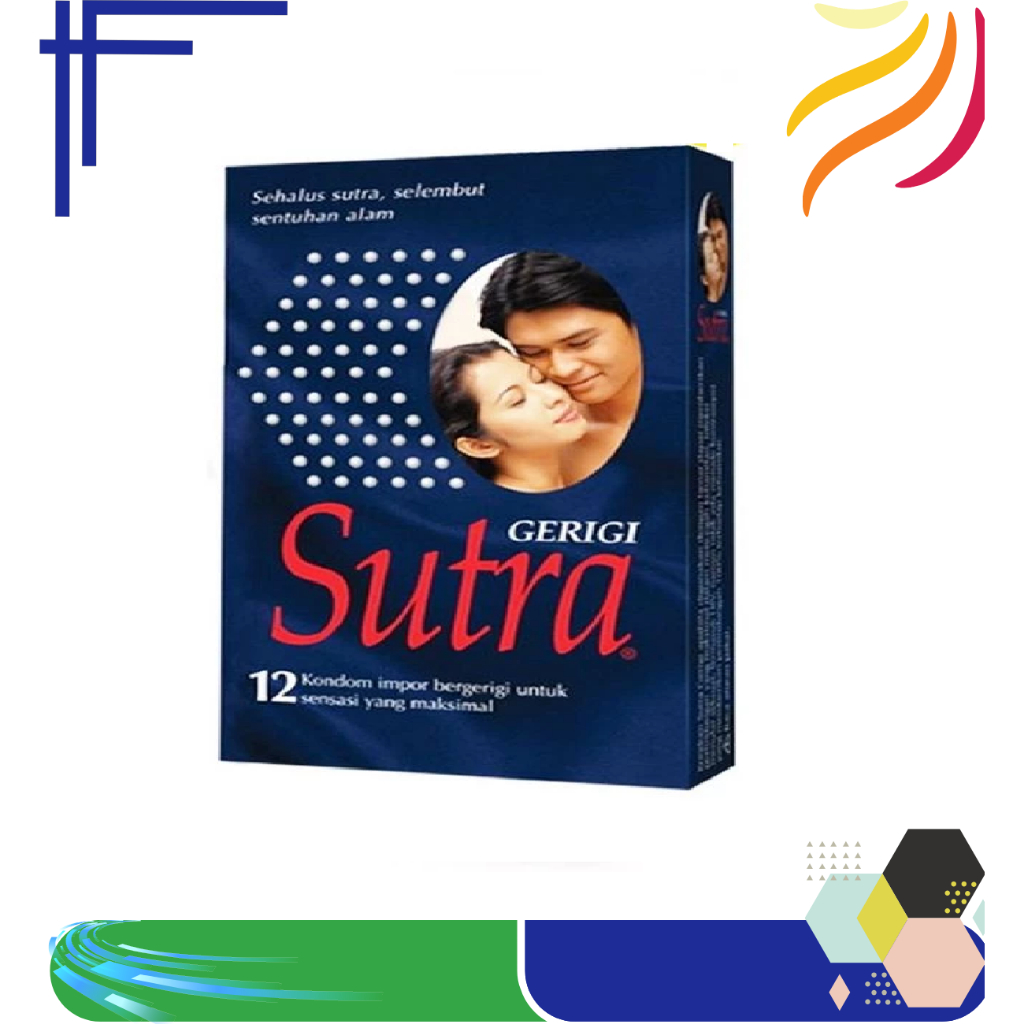 KONDOM SUTRA BERGERIGI ISI 12 PCS