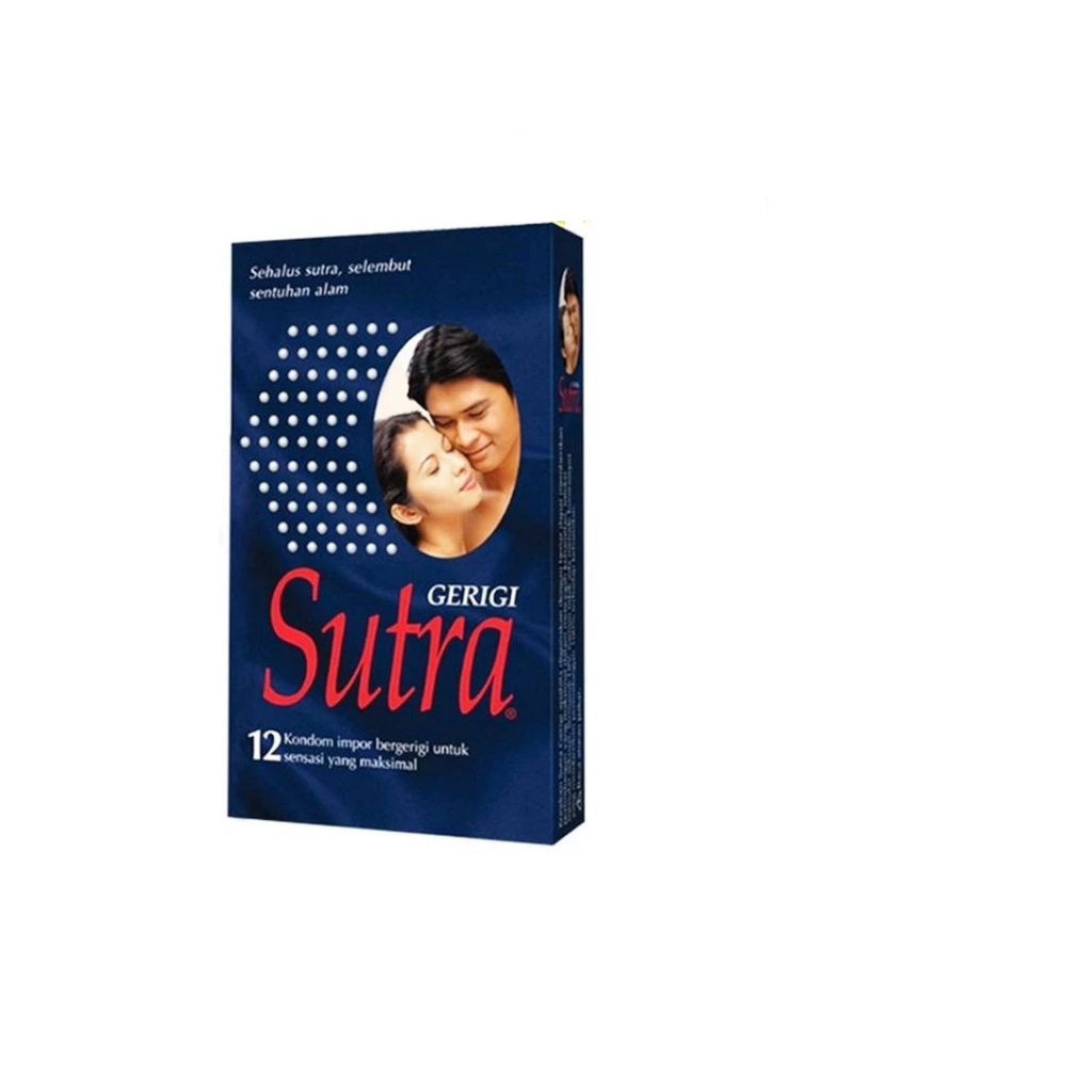 KONDOM SUTRA BERGERIGI ISI 12 PCS