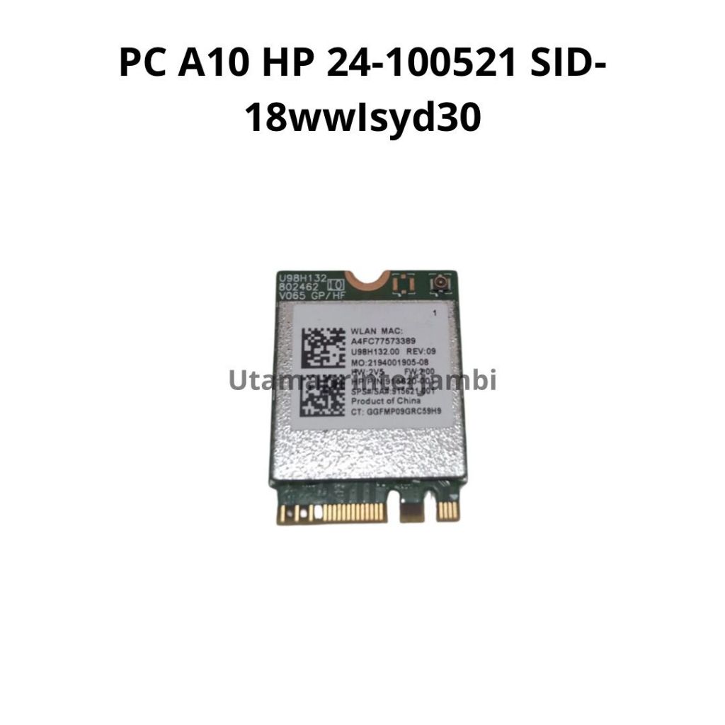 Wifi card PC AIO HP  24-100521  SID-18WWLSYD30