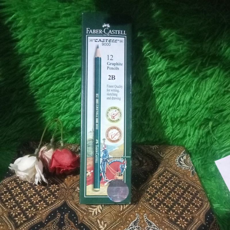 

pensil fiber Castell 2b lusinan murah