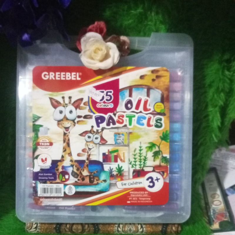 

krayon greebel oil pastel isi 55 pcs murah