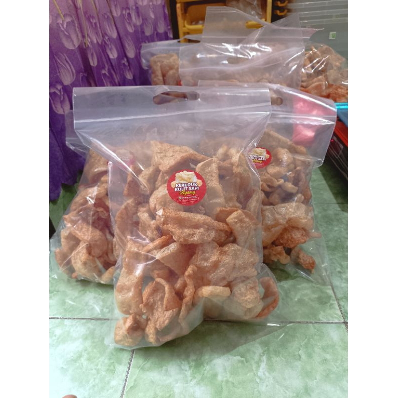 

kerupuk kulit sapi khas lombok