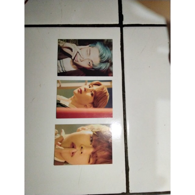 wts photocard BTS official