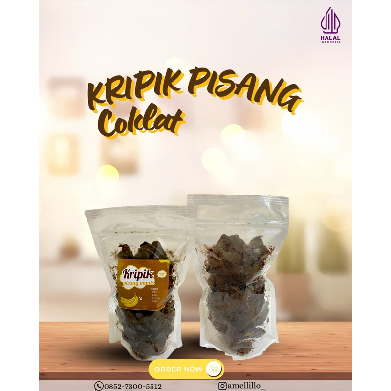 

Kripik pisang manis lumer