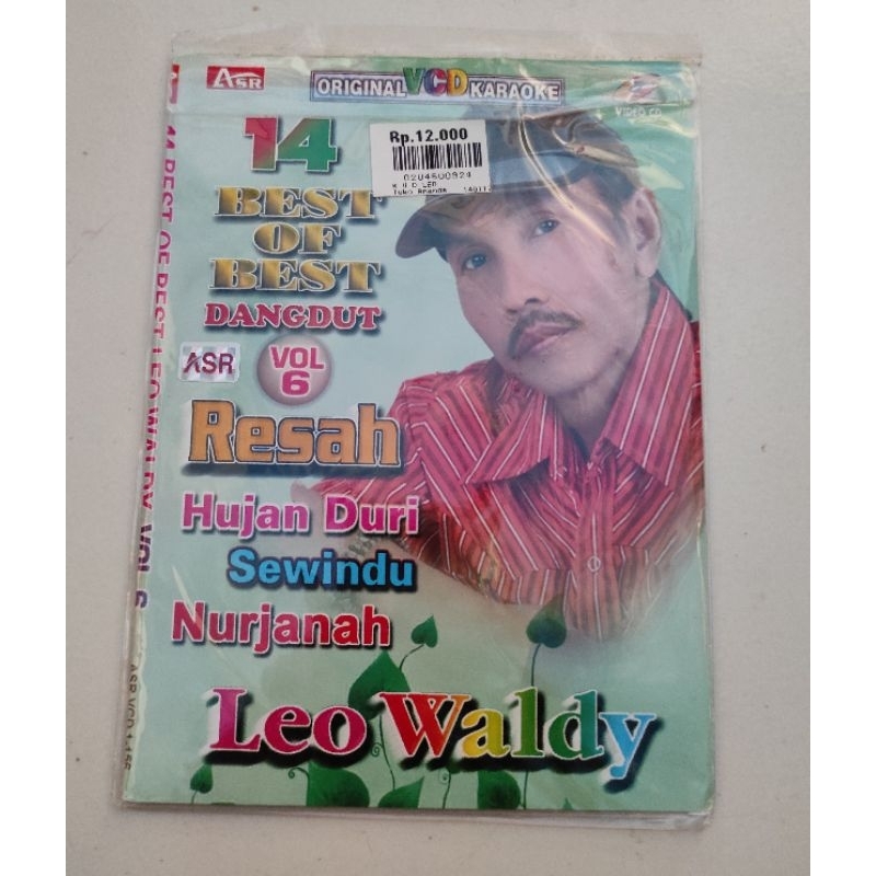 vcd 14 best of the best dangdut vol.6 LEO WALDY