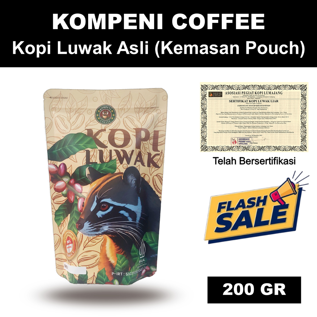 

Kopi Luwak Classic - Kompeni Coffee
