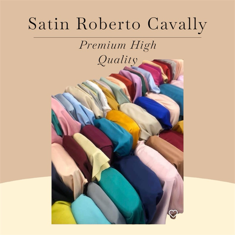 Kain Satin Roberto Cavalli/Roberto Cavally Premium High Quality