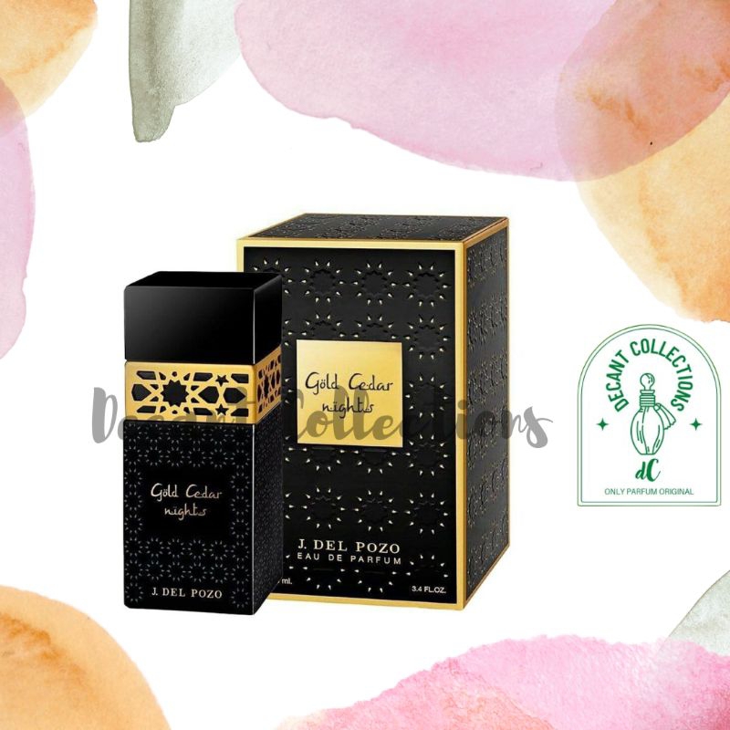 Parfum Pria Original J Del Pozo Gold Cedar Nights EDP