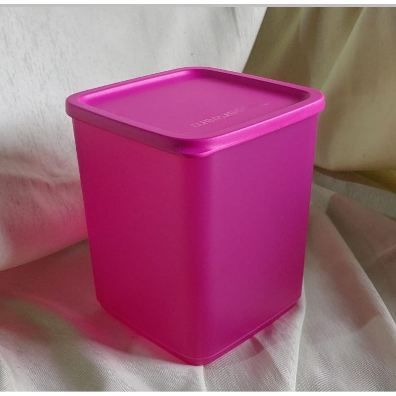 Large Square Round Tupperware