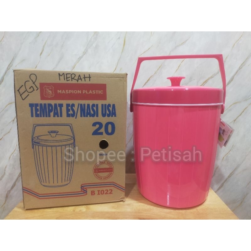 Termos Nasi Maspion USA 20 Liter / Rice Bucket Maspion 20 Liter / Ice Bucket Maspion 20 Liter / Term