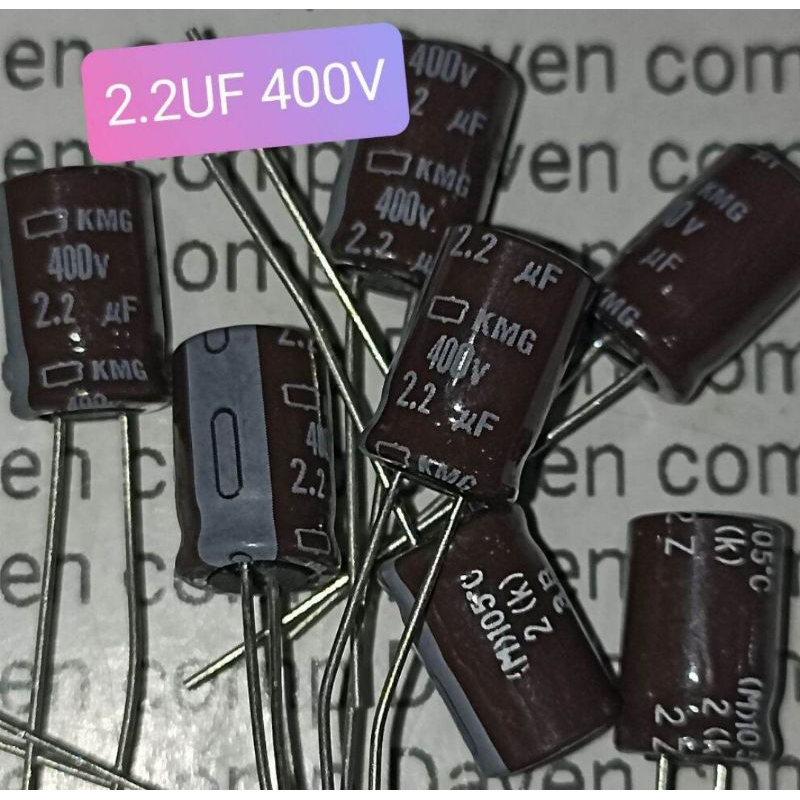 10BUAH ELKO 2.2UF 400V ELCO 2.2UF 400V 2.2UF 400VOLT 2.2 UF 400 VOLT 2,2uf 400V