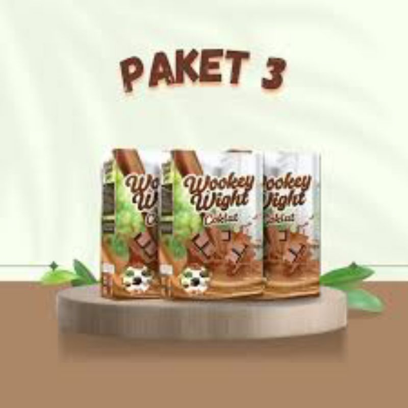 

PAKET 3 BOX Susu Wookey Weight RasaCoklat Penambahan Berat Badan