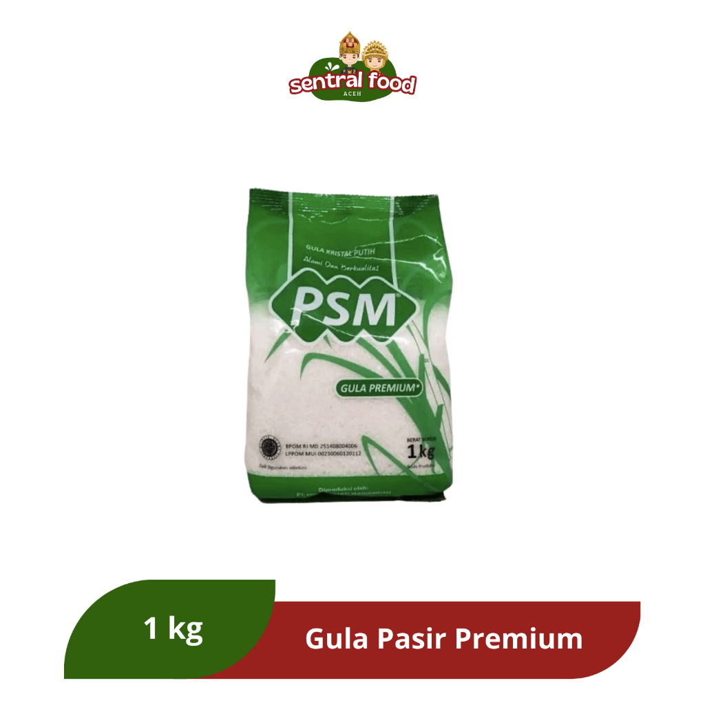 

PSM Gula Pasir Kristal Putih Premium 1 kg