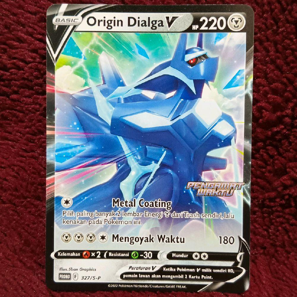 Origin Dialga V Promo Pengamat Waktu 327/S-P - Pokemon TCG Indonesia