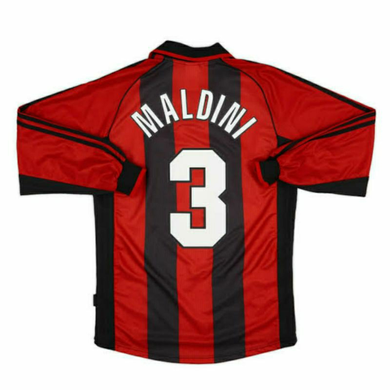 LONGSLEVEE JERSEY RETRO ACM HOME 1998 NNS MALDINI