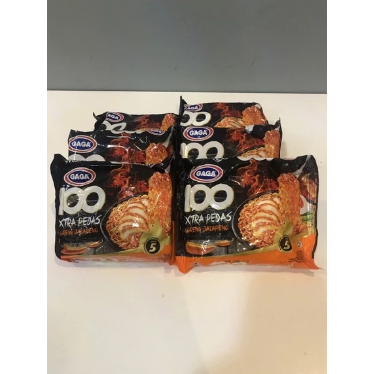 

GAGA MIE 100 JALAPENO EXTRA PEDAS GORENG 85gr