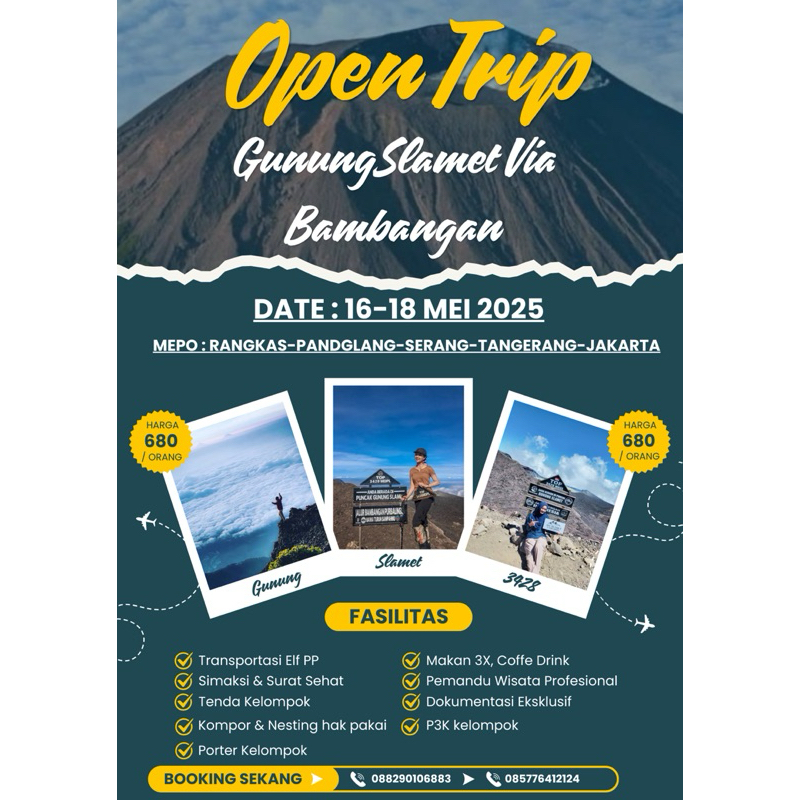 Open Trip Gunung Indonesia