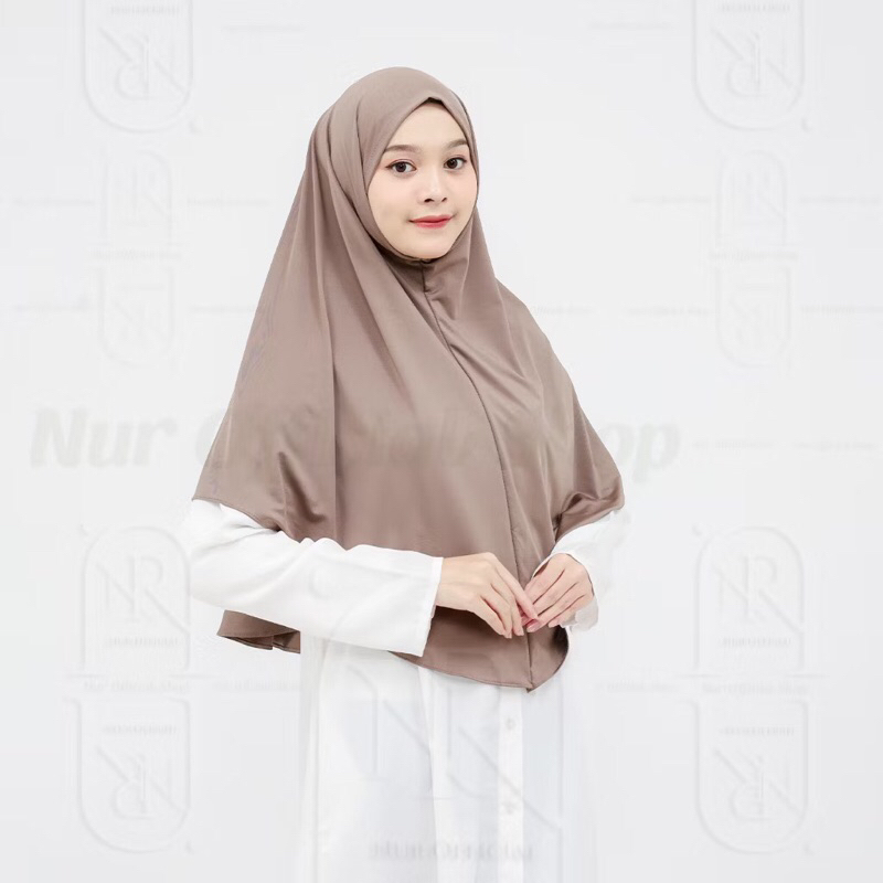 HIJAB MALAYSIA JERSEY XL ANTI TEMBEM FLOWLY BAHAN JERSEY PREMIUM