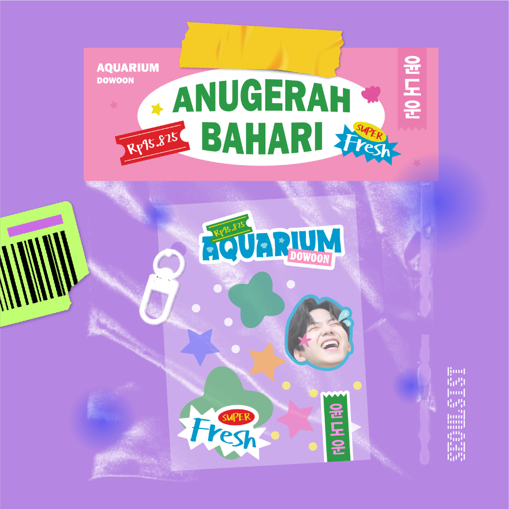 Seoulsist - Keychain Shaker Aquarium Dowoon