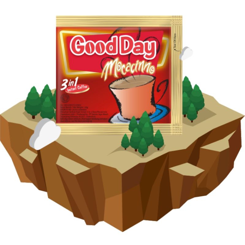 

[AYOBUY.ID] GOOD DAY MOCACINNO COFFE 20g 1 RENCENG (ISI 10)