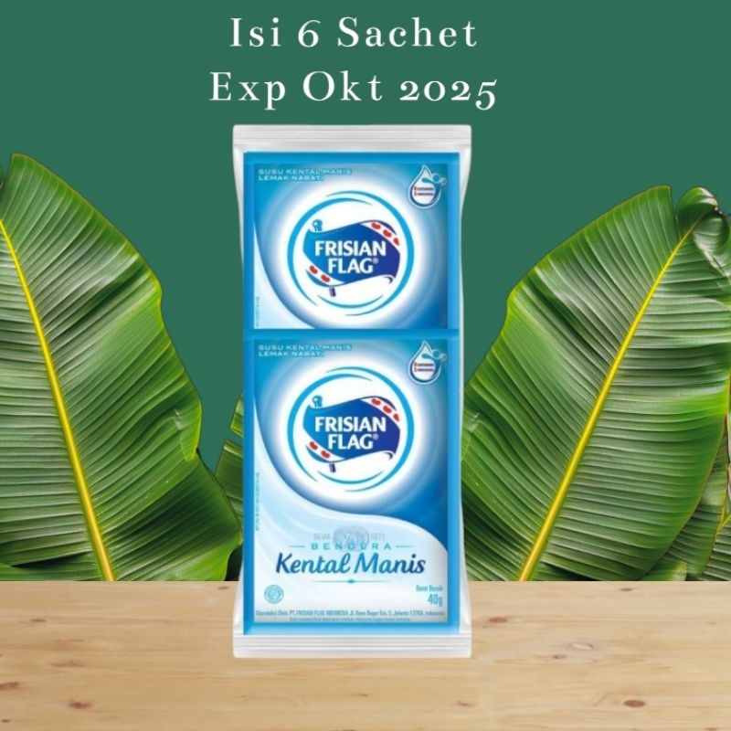 

Susu frisian flag kental manis 36g (isi 6 Sachet)