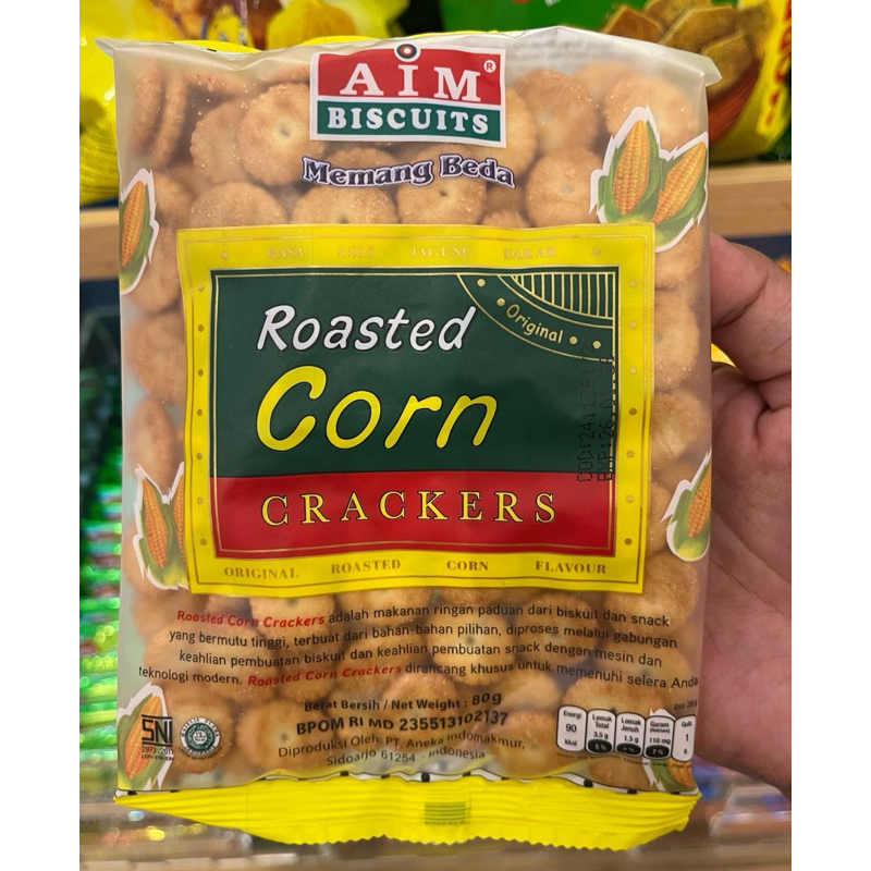 

AIM Roasted Corn Crackers