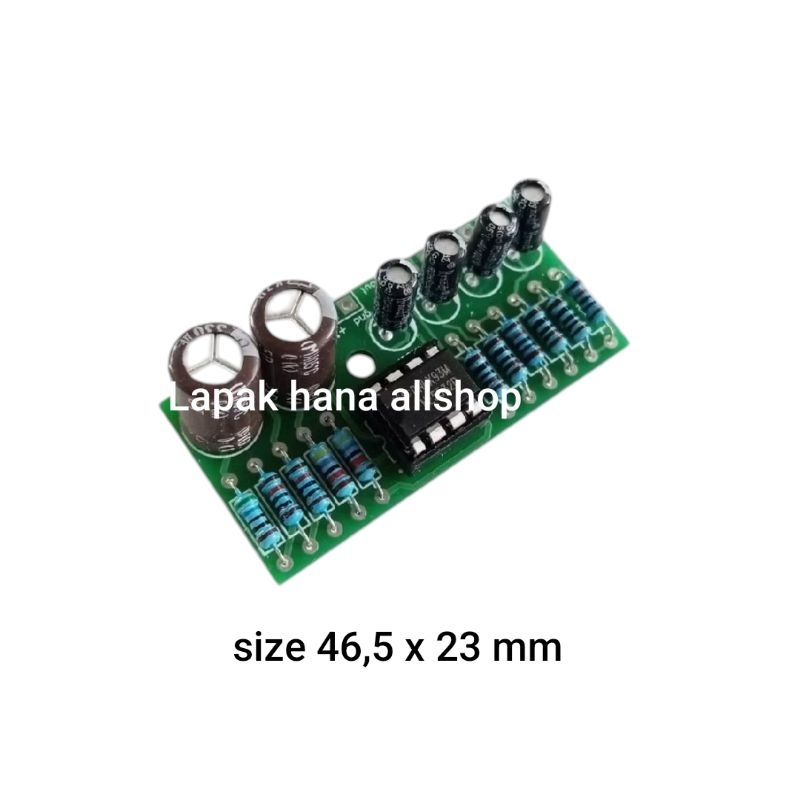 Pre amp stereo Ic Ne5532 original part supply Dc 12 volt pre amplifier