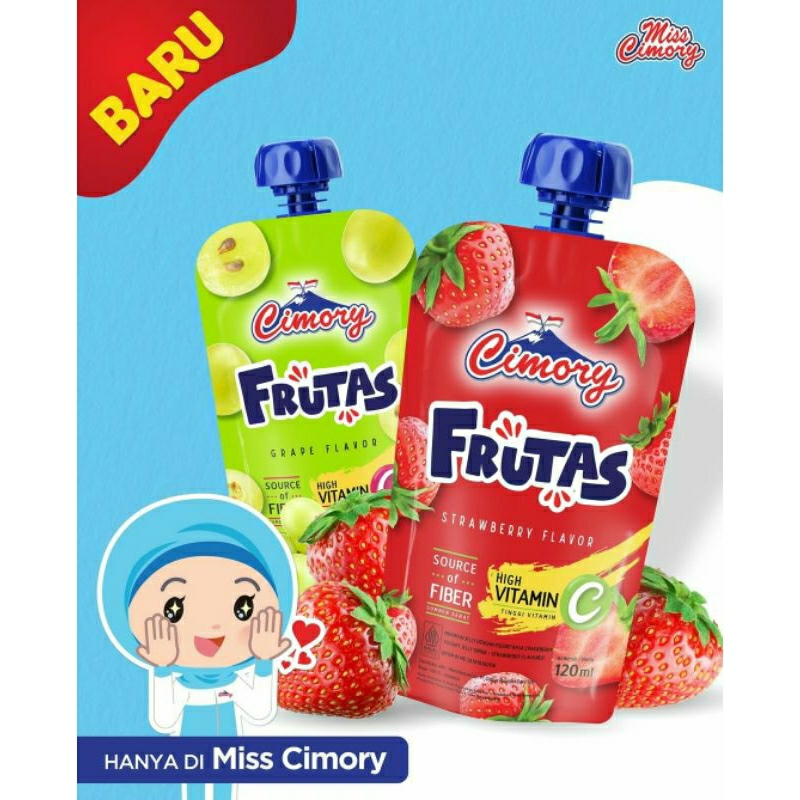 

Frutas jeli drink 120ml 1dus isi 24pcs