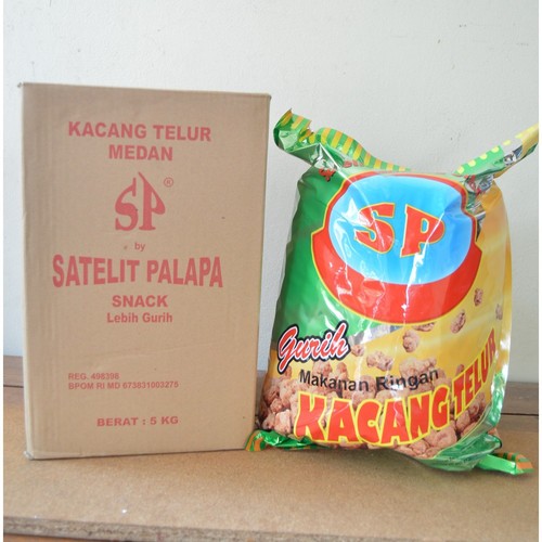 

Kacang Telur Medan Satelit Palapa 1 Dus Berat 5 kg / KACANG MEDAN SP