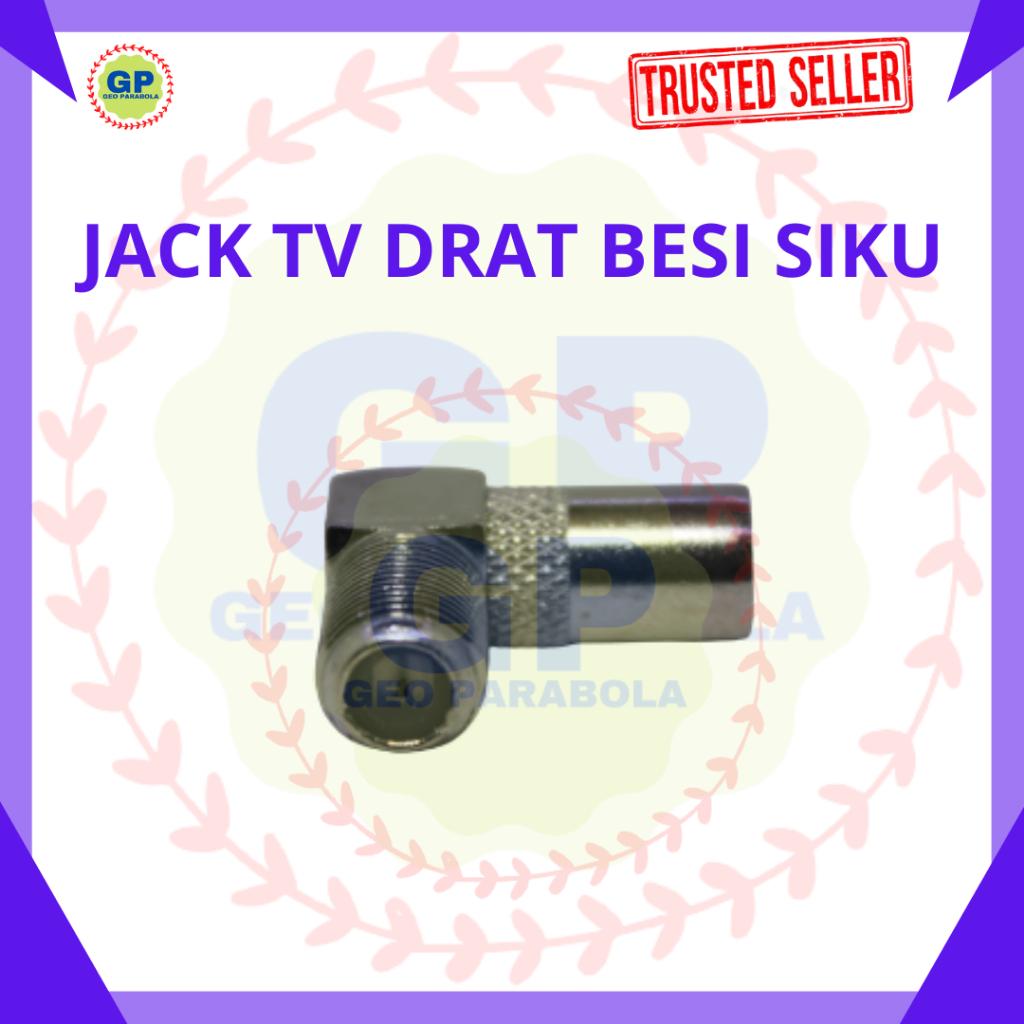 JACK ANTENA TV DRAT SIKU KONEKTOR SAMBUNGAN KABEL UNTUK STB