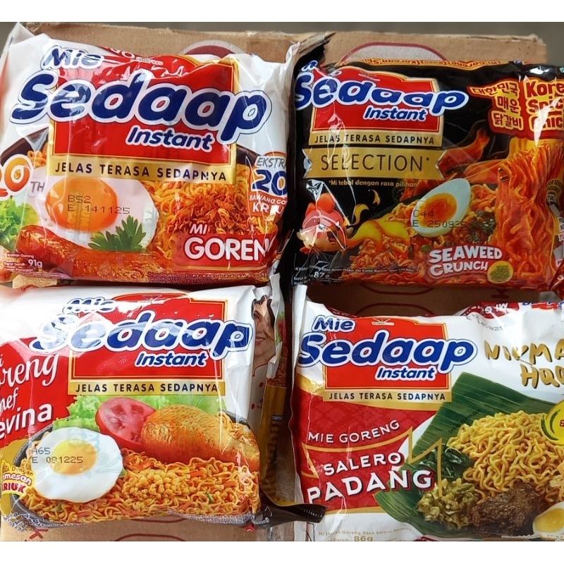 

Mie Instan Sedap ( goreng & kuah )