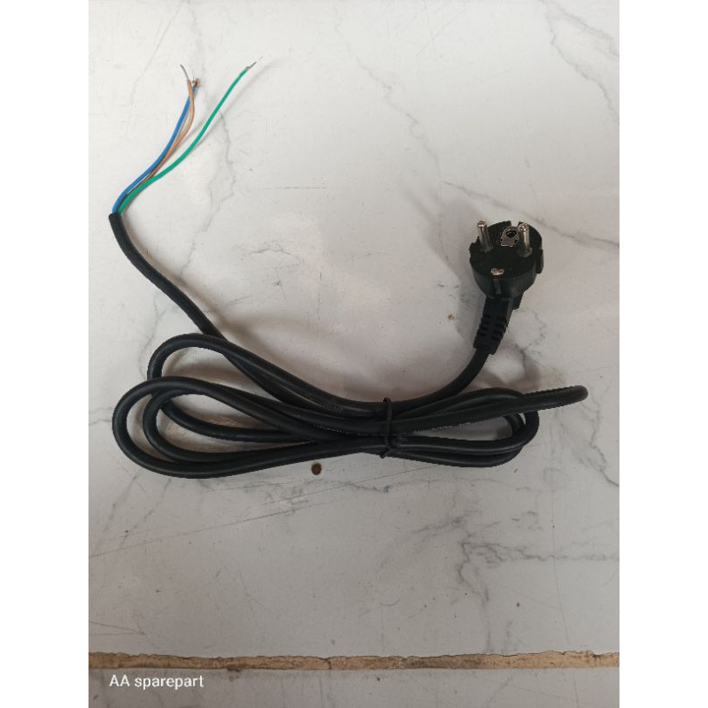 kabel power mesin cuci  kabel colokan isi 3 mesin cuci