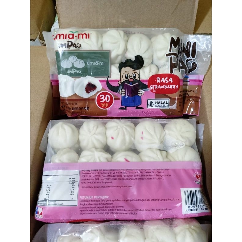 

MINIPAO ISI STRAWBERY 30PCS