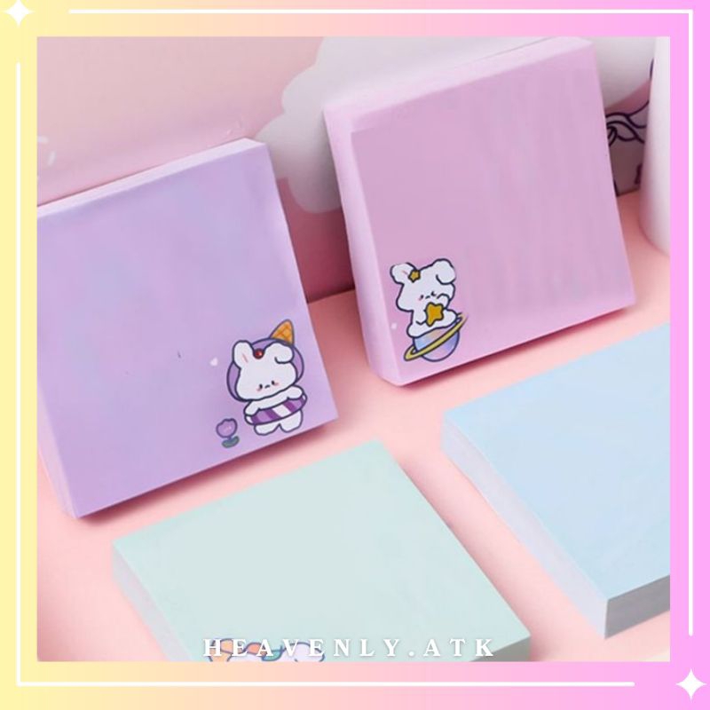 

( HA ) Sticky notes motif karakter lucu untuk pelajar mahasiswa motif karakter lucu
