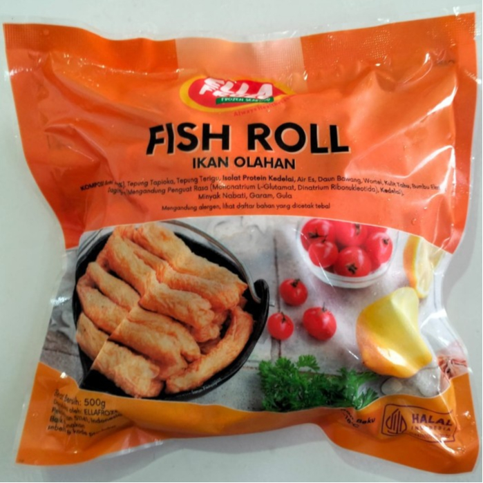 

ELLAFROZE FISH ROLL IKAN OLAHAN 500GR