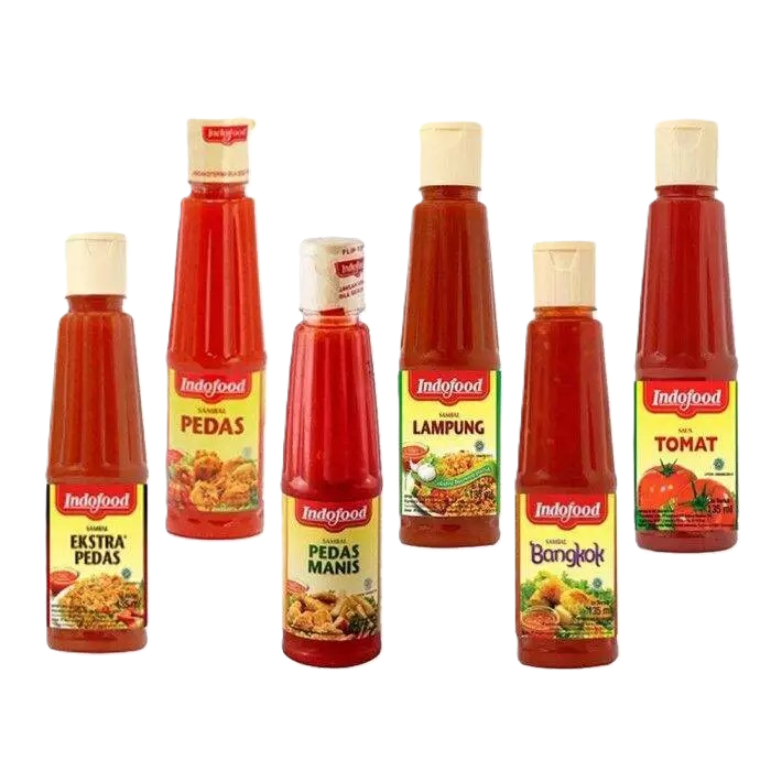 

Saus Sambal Indofood Botol 135 ML - Variasi Rasa Pedas Tomat