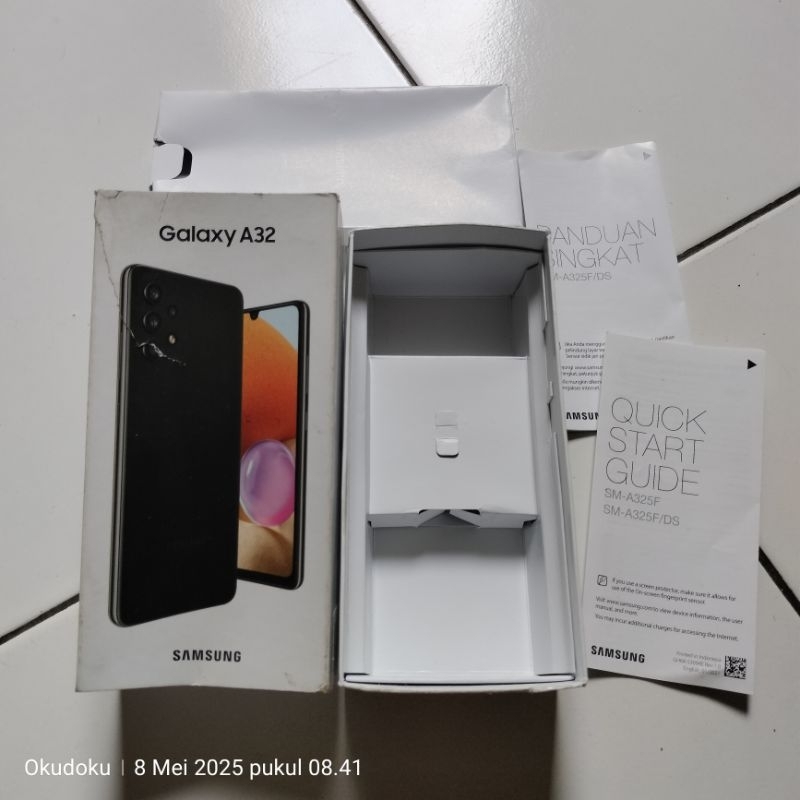 Dus Box Samsung Galaxy A32 Original Copotan Sein