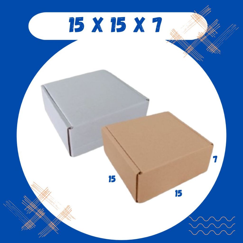 

Kardus 15x15x7 LS Box Dus Packing Kotak Kemasan Karton Souvenir Hampers Kado Minyak Wangi Kosmetik