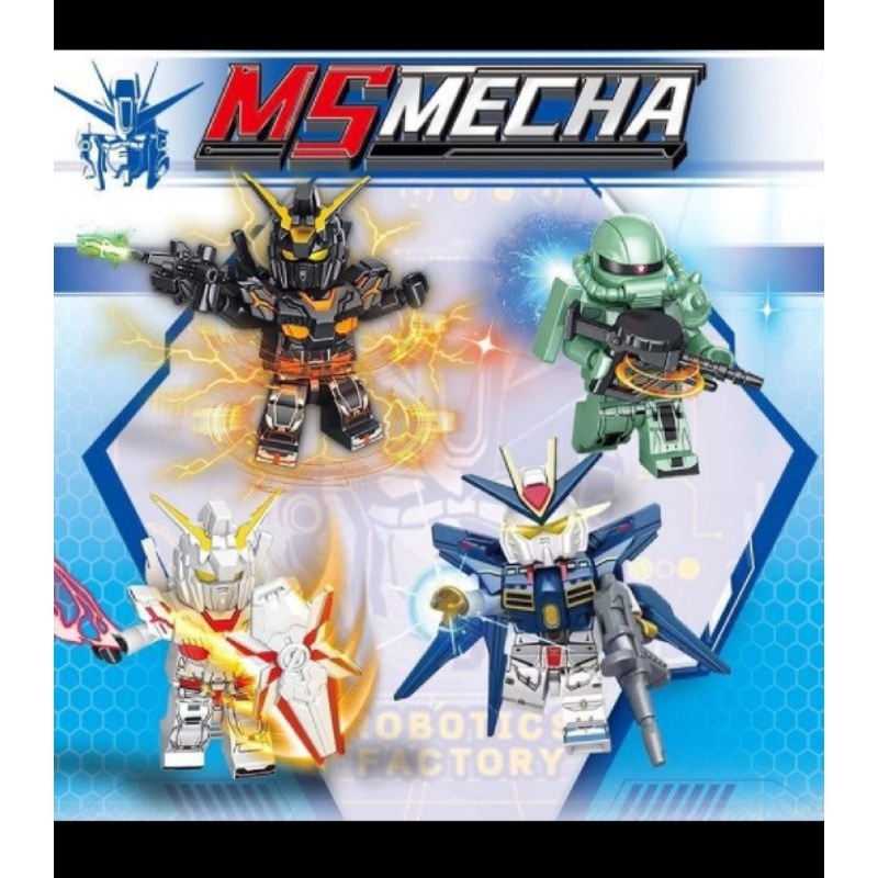 Lego/brick. robot Gundam