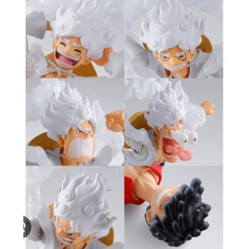 action figure shf one piece luffy gear 5