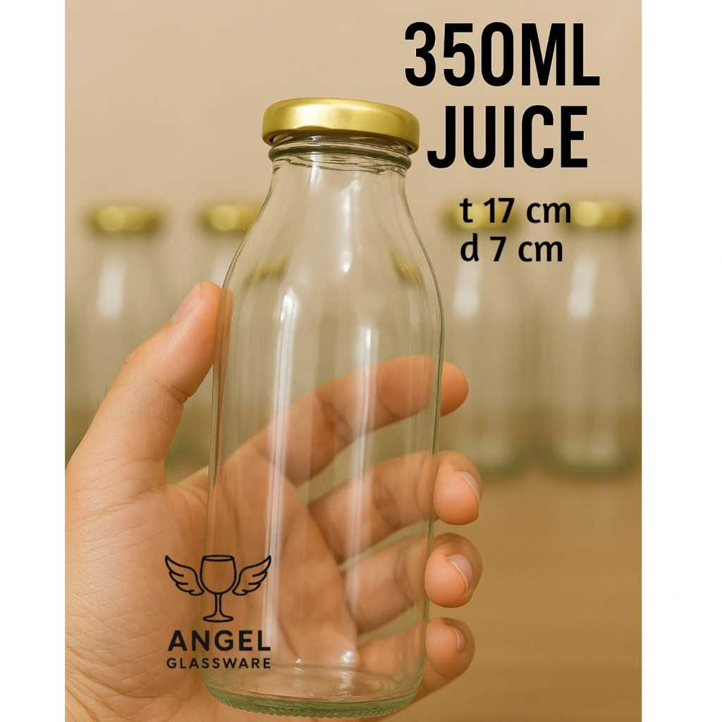 Botol Jus Kaca 350 ml | Botol Jus 350 ml