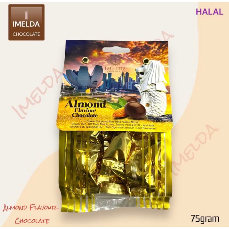 

Ready Stock Cokelat IMELDA 75g / Coklat Merlion