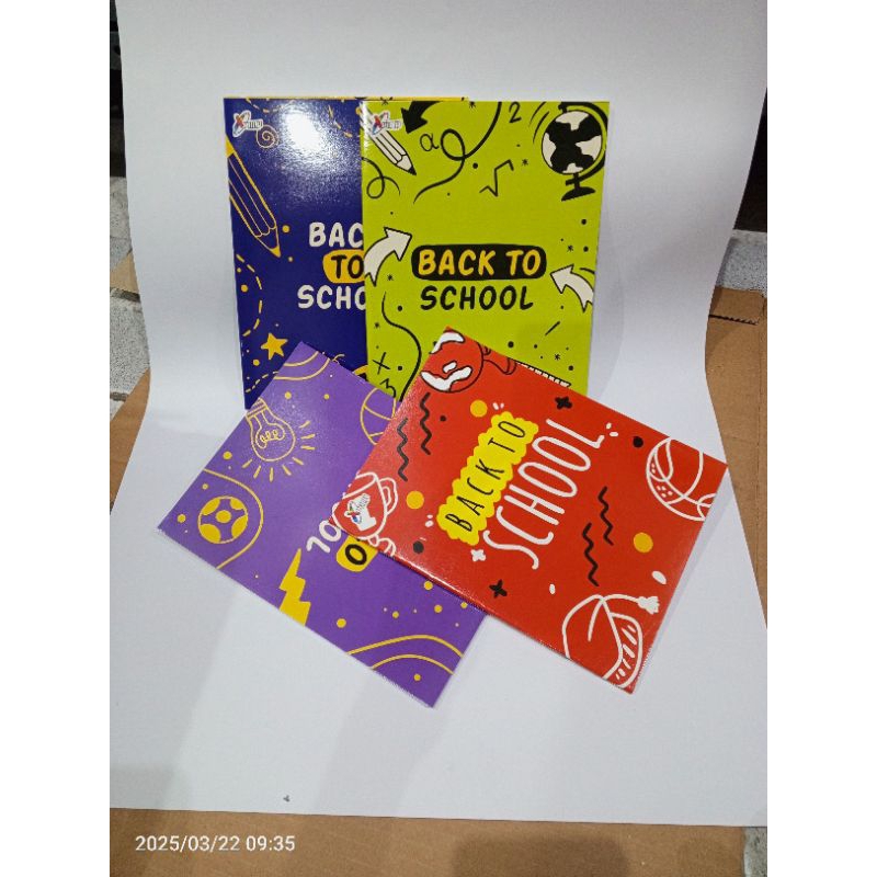 

BUKU tulis 38 lembar/buku boxy 42 lembar @1buju